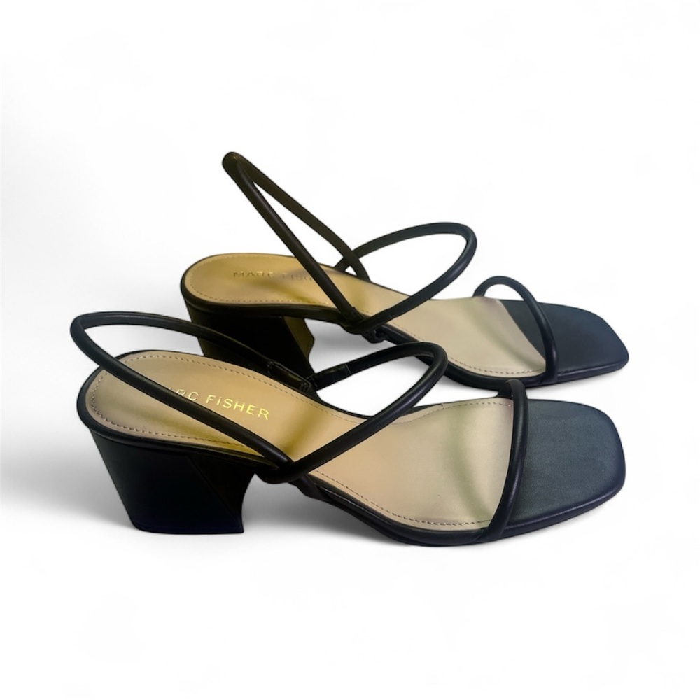 Marc Fisher New Women's 7M Black Strappy Sandals